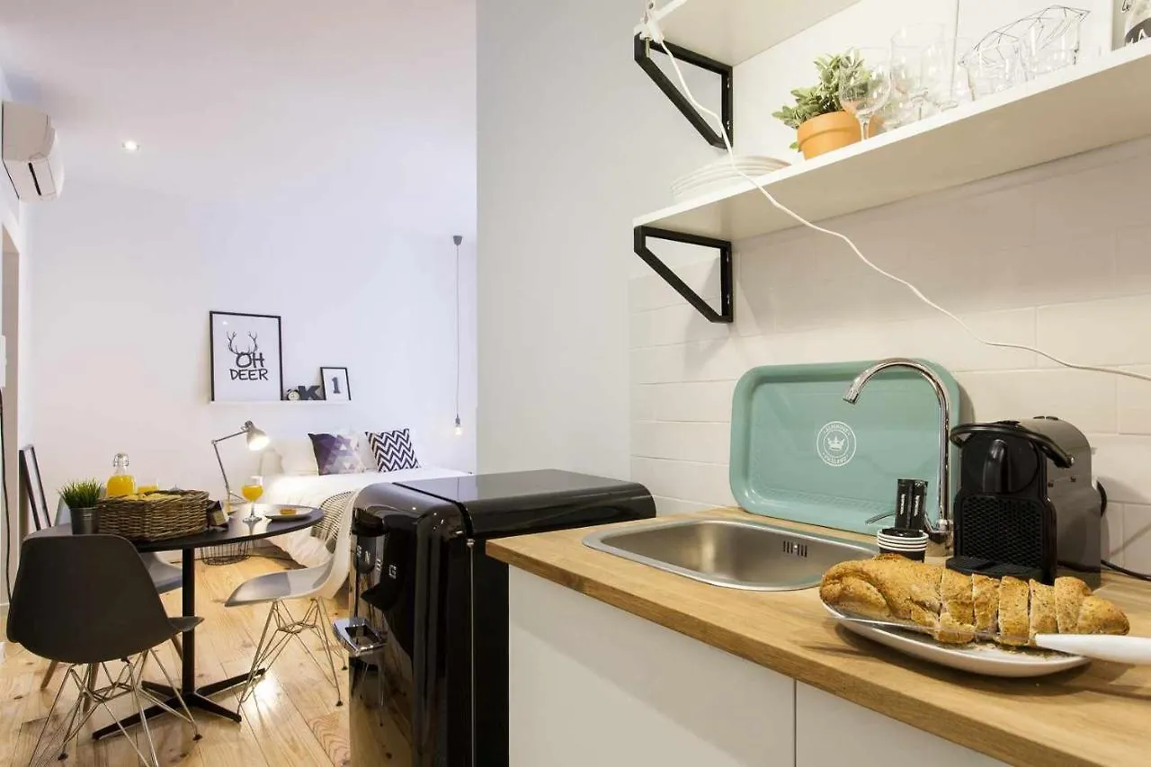 Apartment Urban Chic Studio Chiado City Center Lissabon Portugal